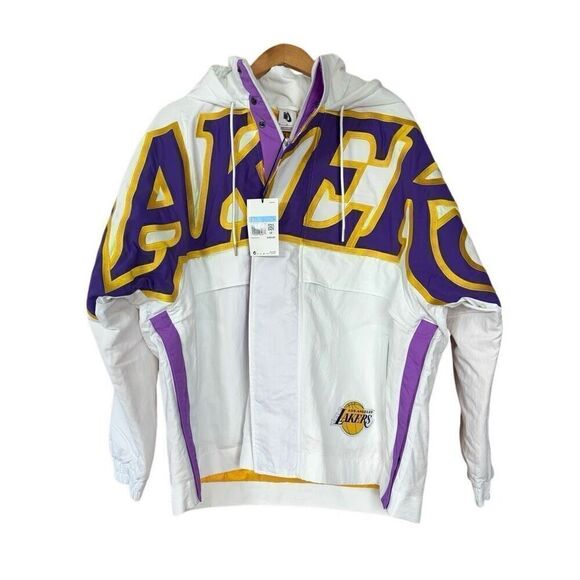 Nike x AMBUSH Los Angeles Lakers Kobe Bryant Sz M Water Repellent Coat Jacket ne - Picture 7 of 14